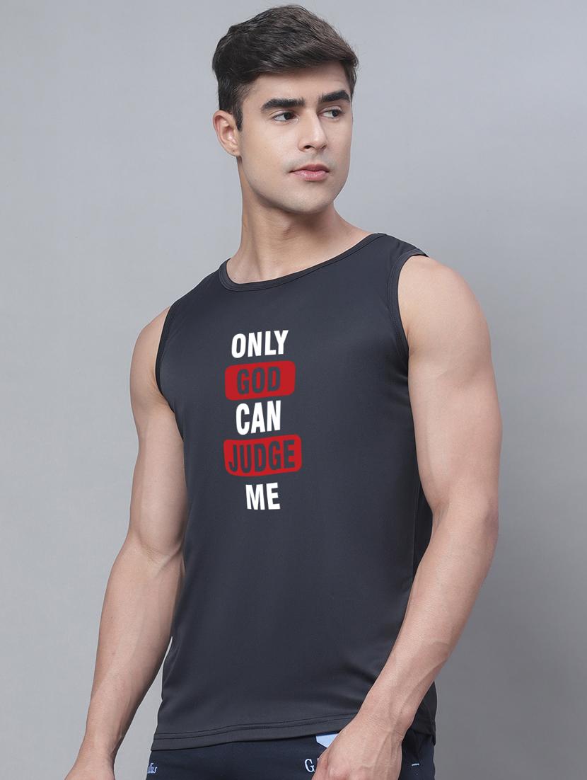 round neck printed vest - 20178516 - Standard Image - 2