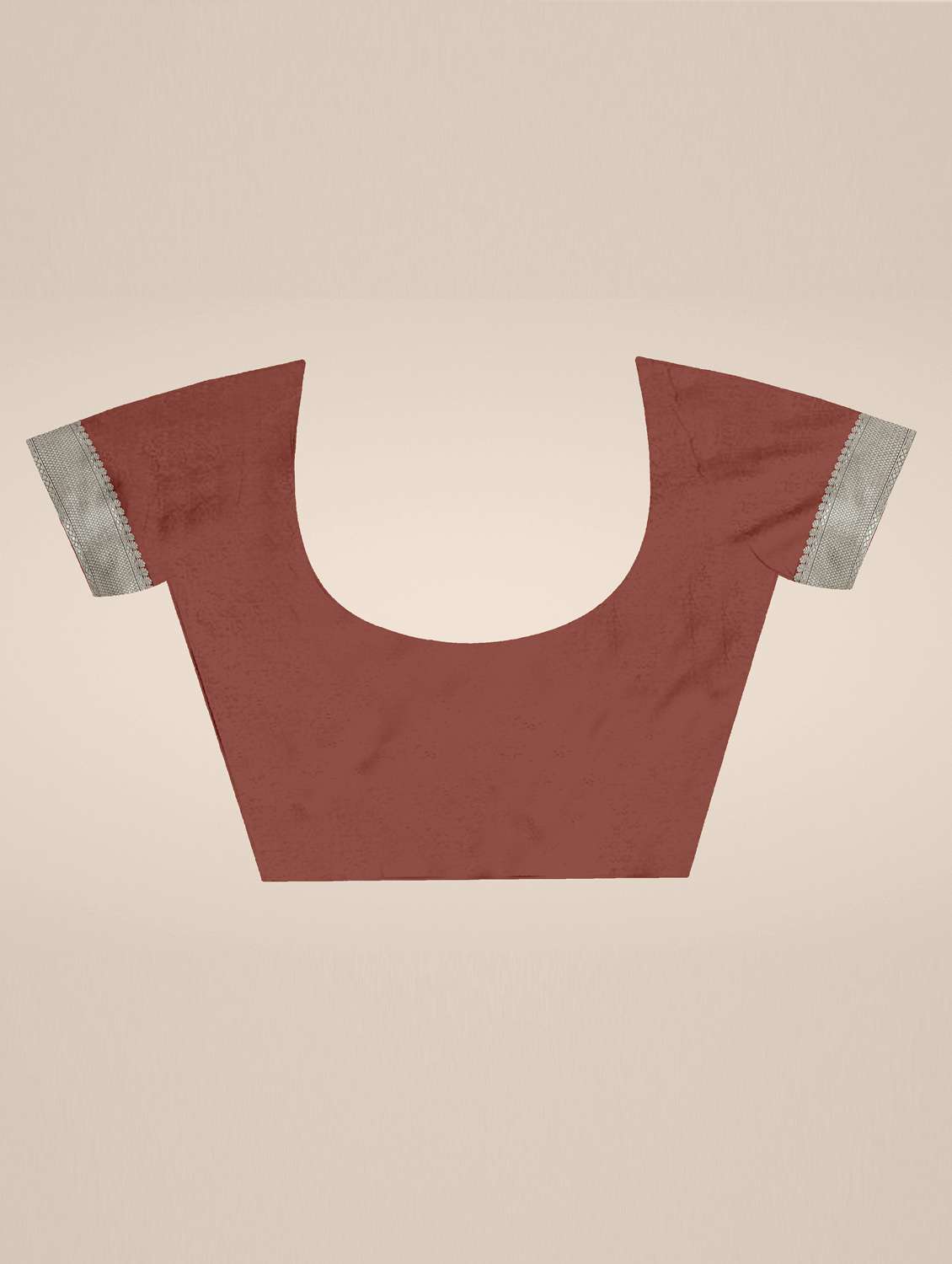 cream self design kanjivaram saree with blouse - 20178643 -  Standard Image - 2