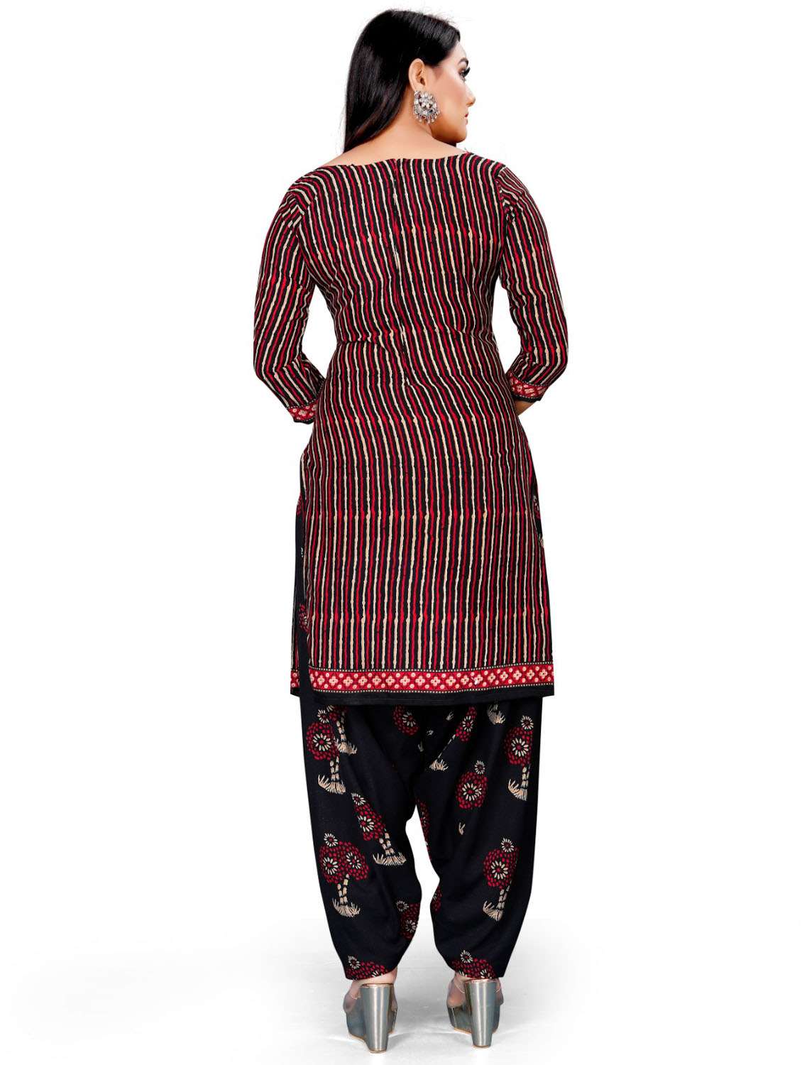 printed unstitched patiyala suits set - 20178761 -  Standard Image - 2