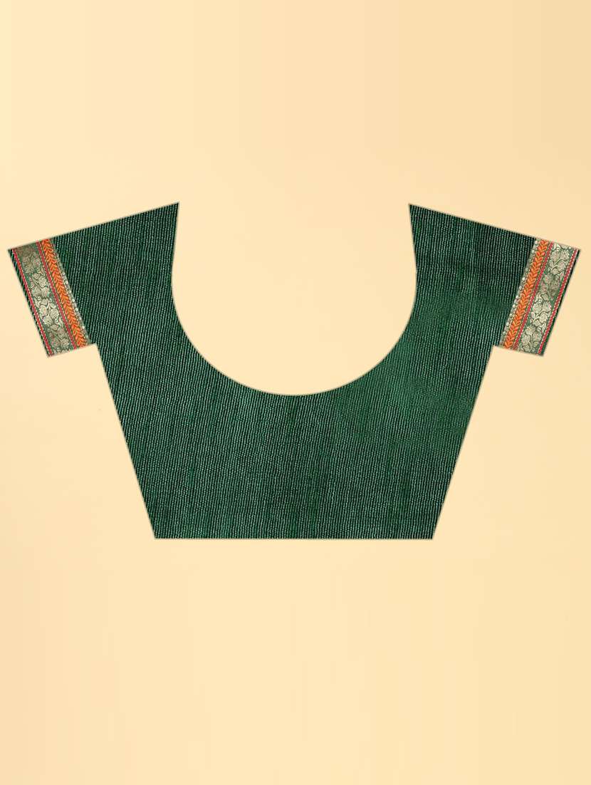 women's bandhani green colored saree with blouse - 20178852 -  Standard Image - 2