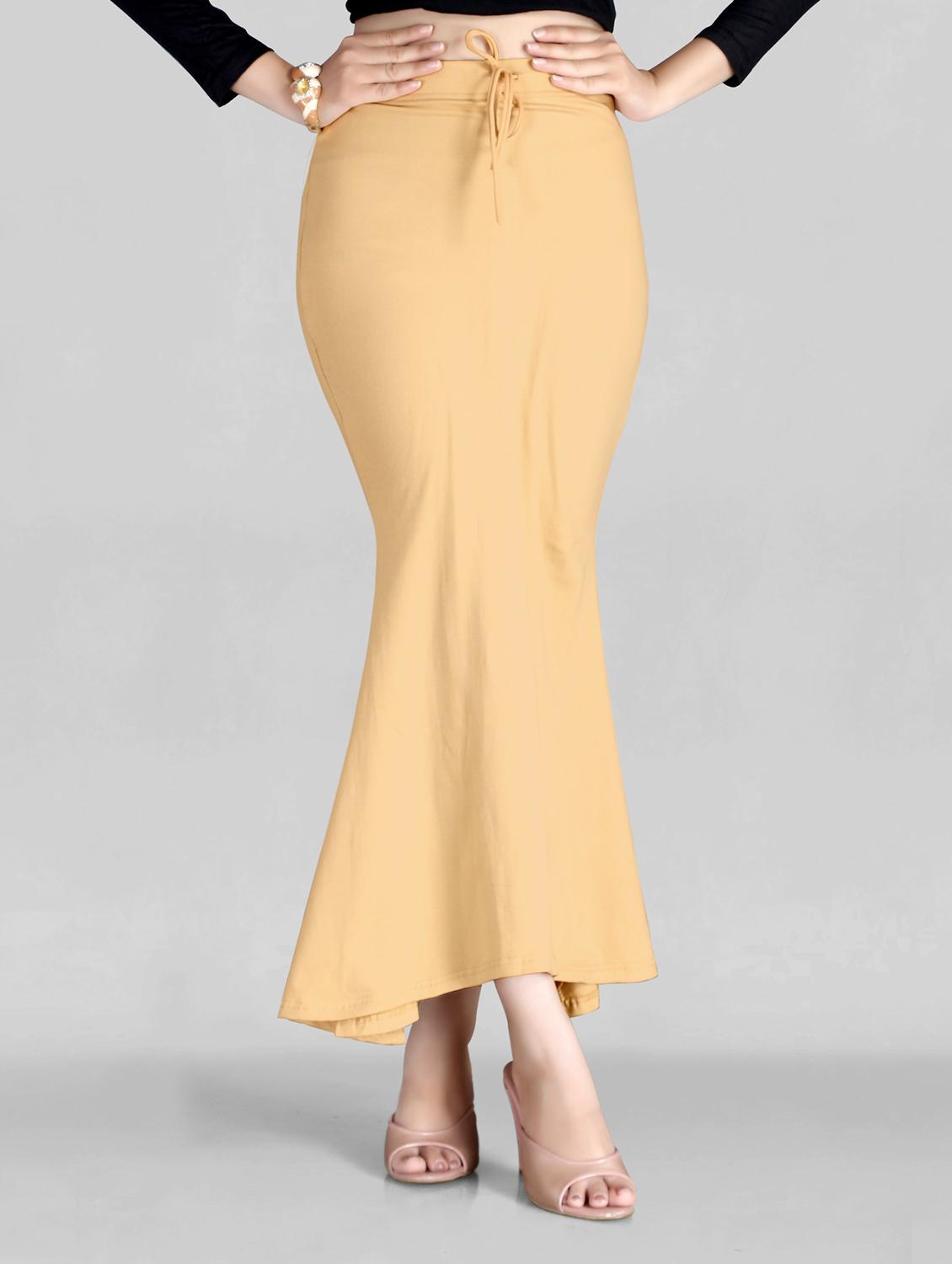solid fish cut saree shapewear - 20183039 - Zoom Image - 0
