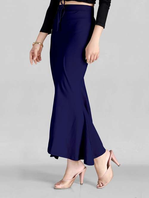 navy blue solid women shapewear