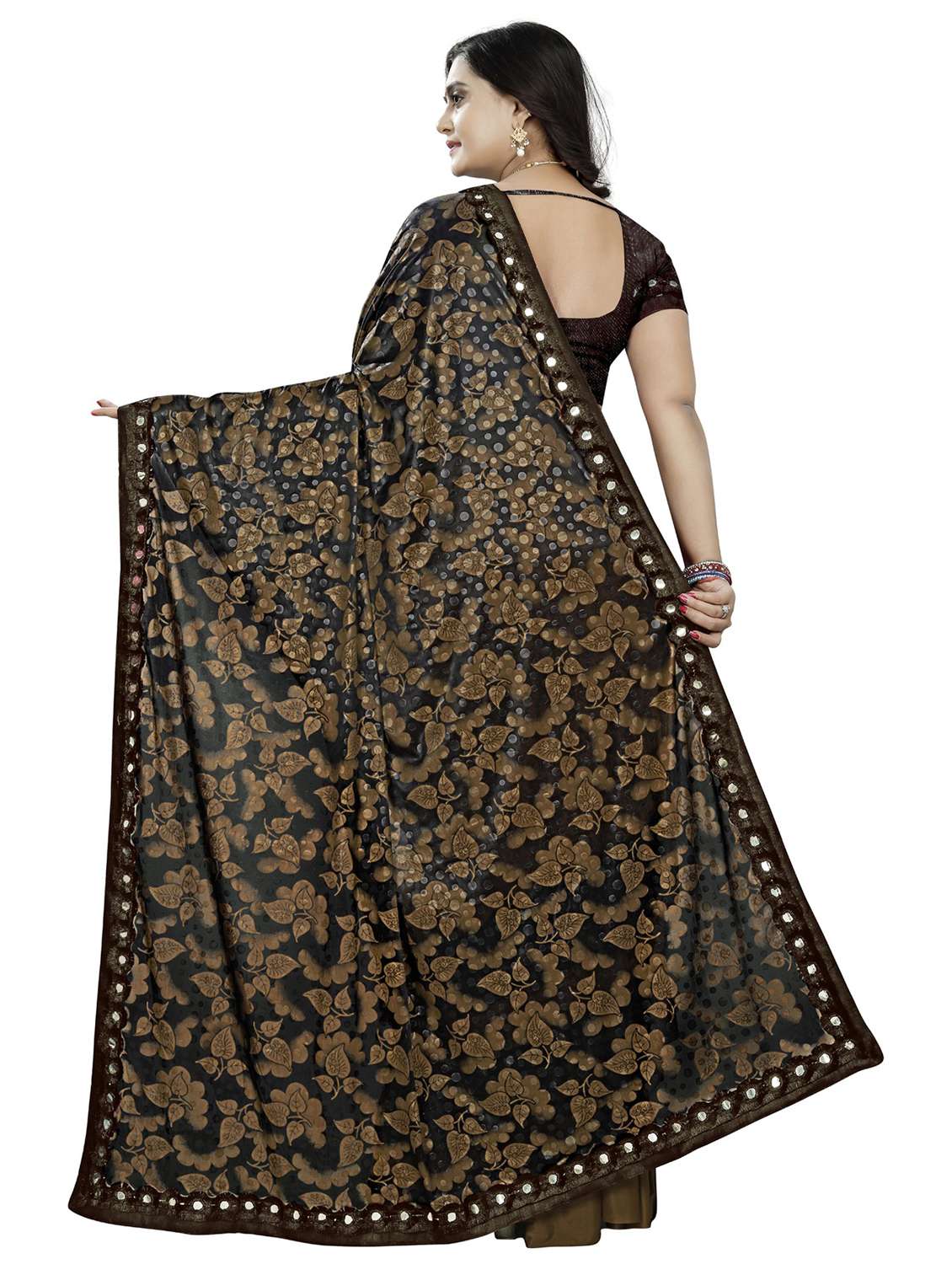 women's saree combo with blouse - 20183650 -  Standard Image - 2