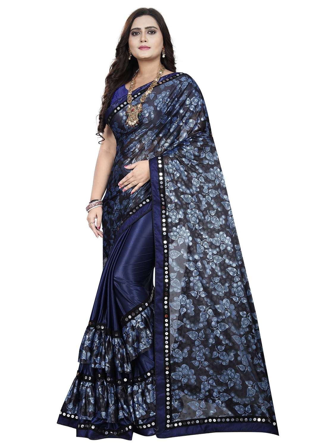 women's saree combo with blouse - 20183684 -  Standard Image - 2