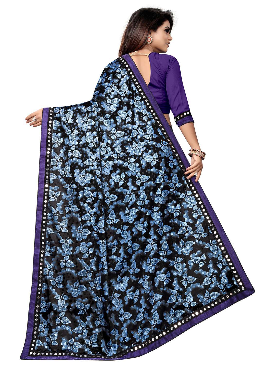 women's saree combo with blouse - 20183814 -  Standard Image - 2