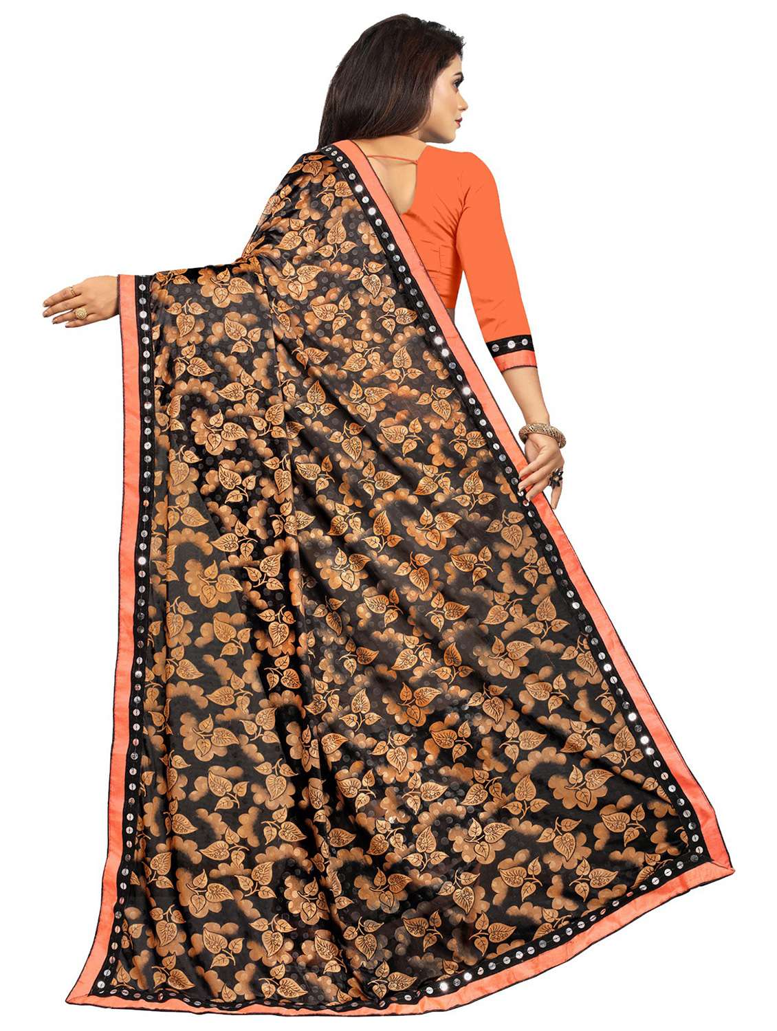 women's saree combo with blouse - 20183901 -  Standard Image - 2