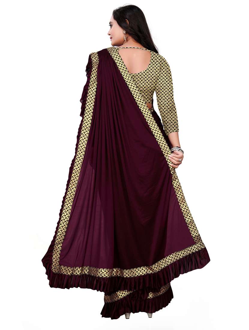 women's saree combo with blouse - 20184044 -  Standard Image - 2