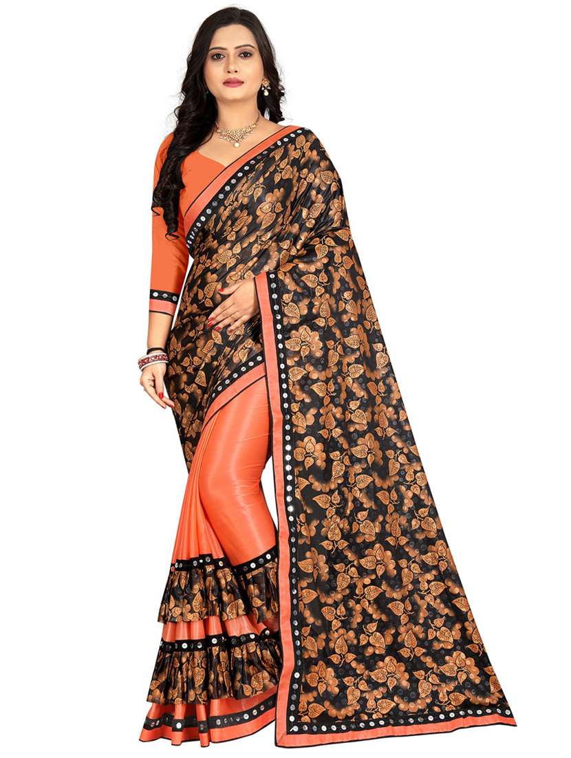 women's saree combo with blouse - 20184156 -  Standard Image - 2