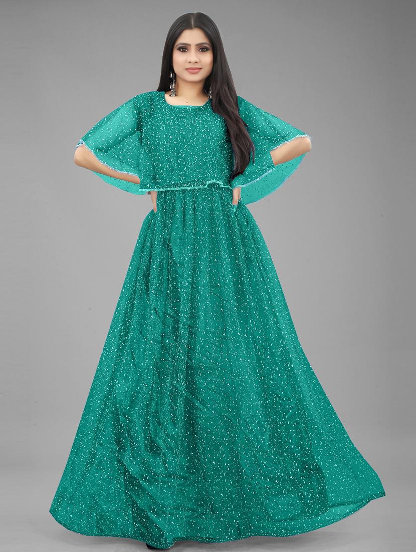women self design a-line gown - 20184226 - Zoom Image - 0