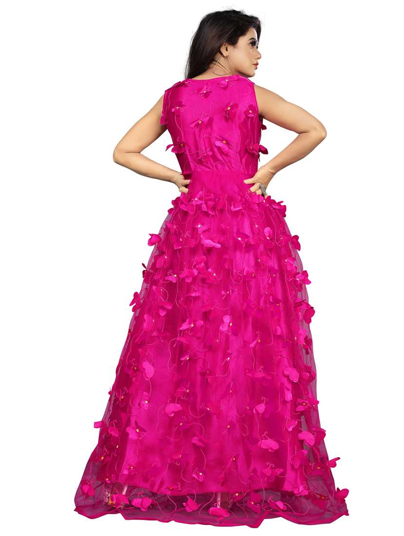 women self design a-line gown - 20184238 -  Standard Image - 2