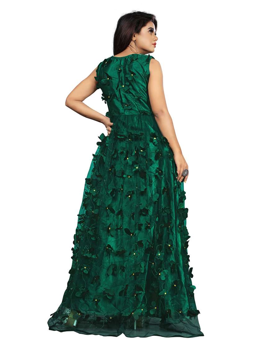 women self design a-line gown - 20184241 -  Standard Image - 2