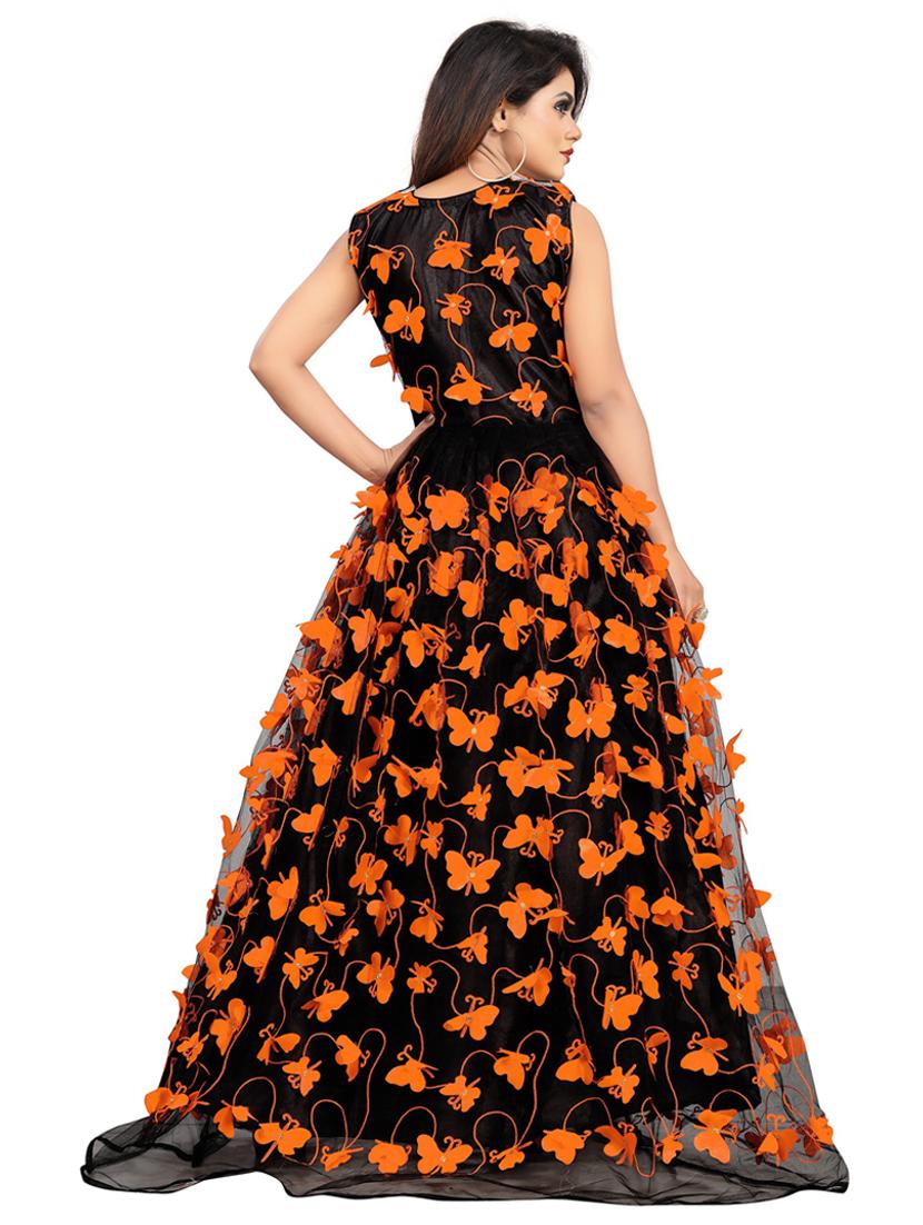 pack of 2 self design a-line gowns - 20184458 - Standard Image - 2