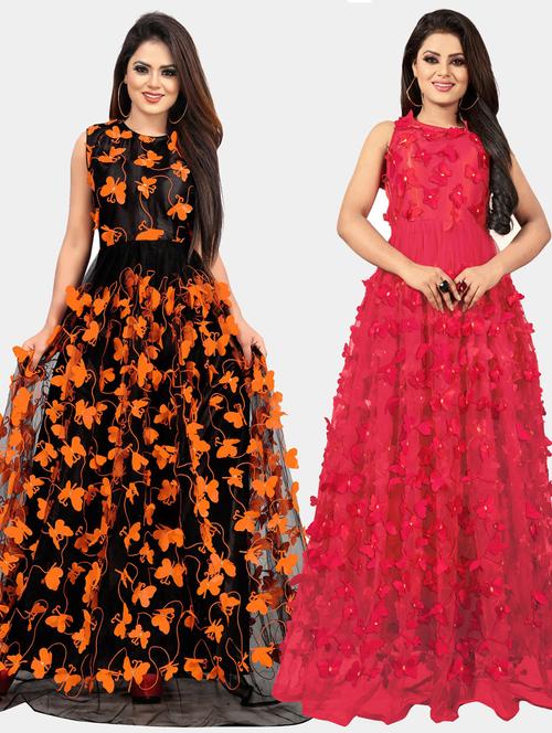 women pack of 2 mandarin neck blouse - 20184459 - Standard Image - 0