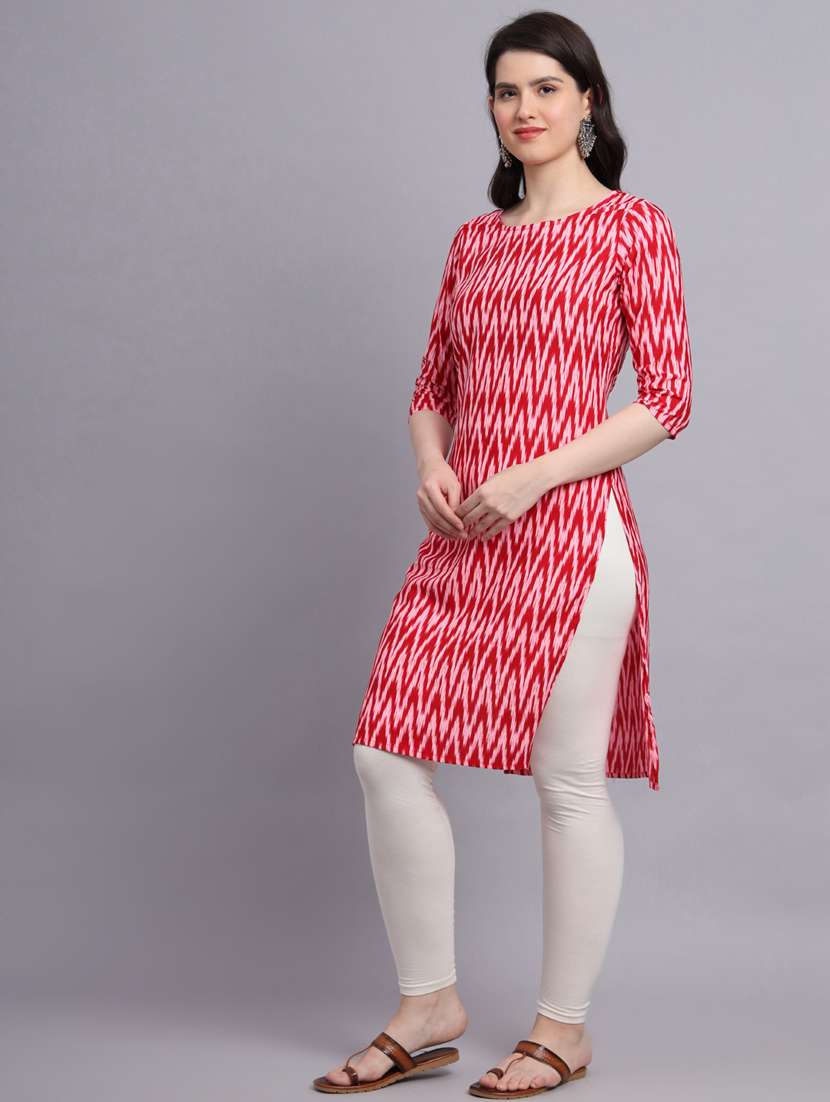 women's straight kurta - 20184540 -  Standard Image - 2