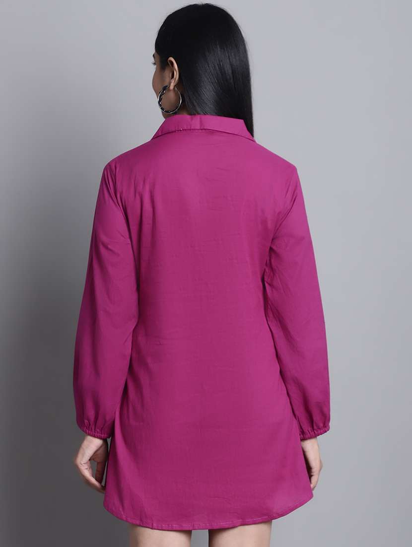 women's  solid dress - 20187965 -  Standard Image - 2