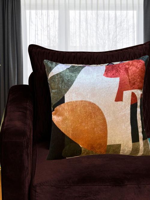 modest geo cushion cover - 20187996 - Standard Image - 0