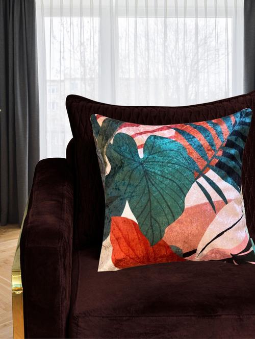 modest leafy cushion cover - 20187999 - Standard Image - 0