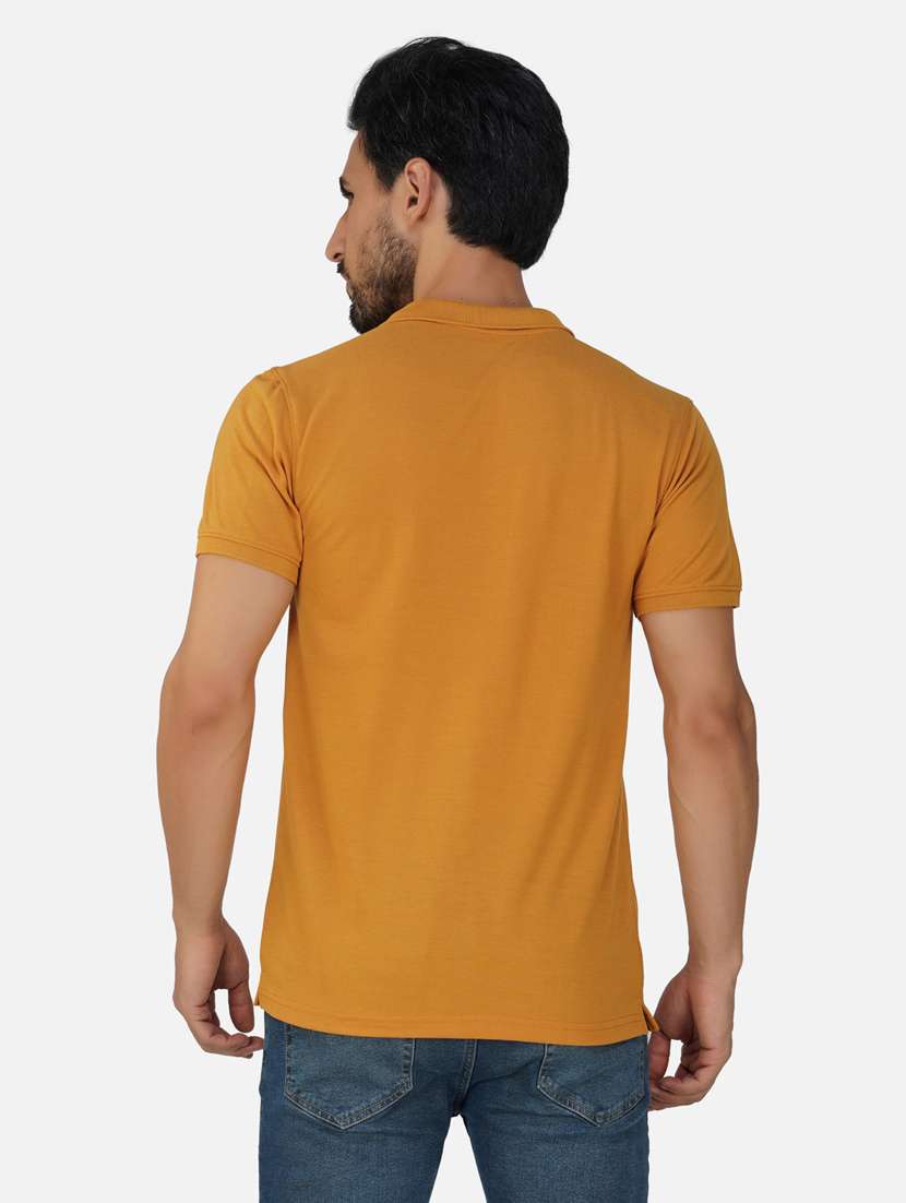 men solids polo neck t-shirts - 20188371 -  Standard Image - 2