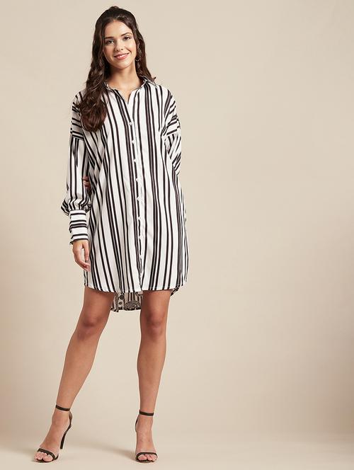 women's shirt striped dress - 20188959 -  Standard Image - 0