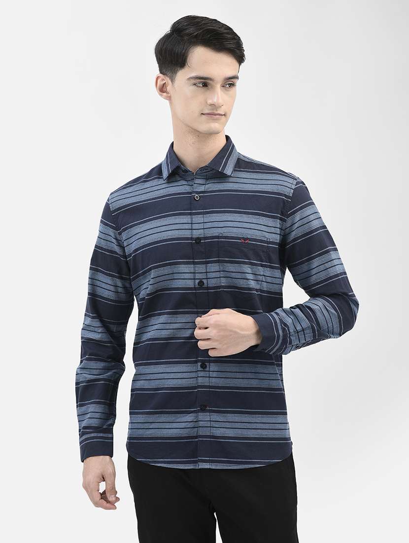 mens stripes casual shirt