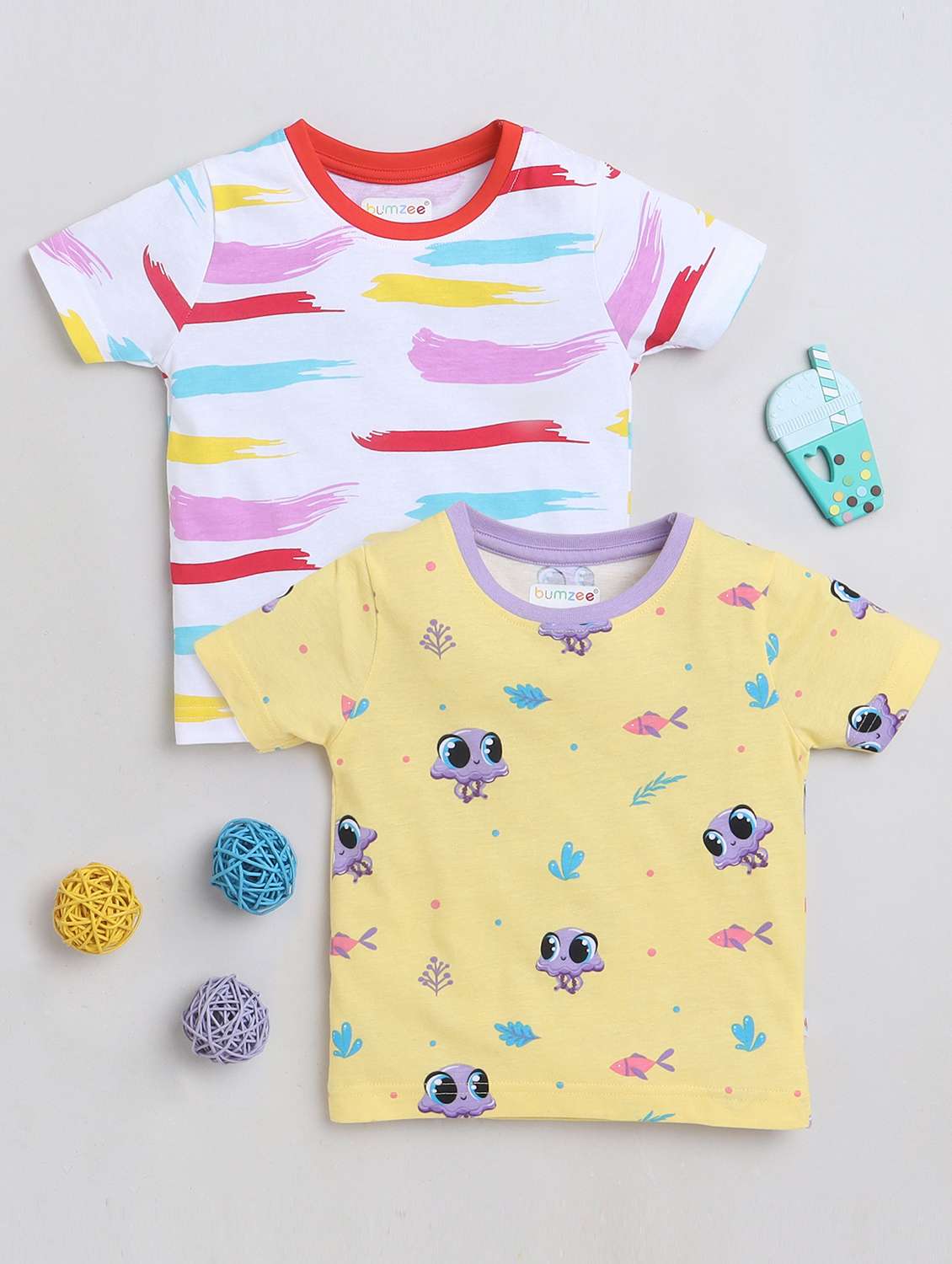 pack of 2 round neck regular tees