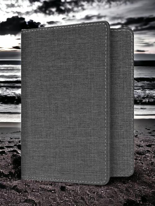 grey leatherette card holder - 20192860 -  Standard Image - 0