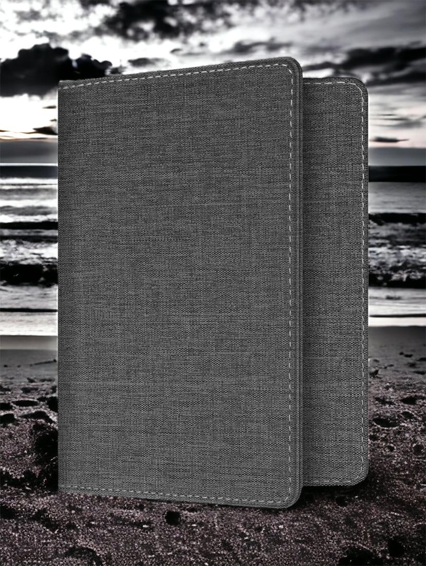 grey leatherette card holder - 20192860 -  Zoom Image - 0