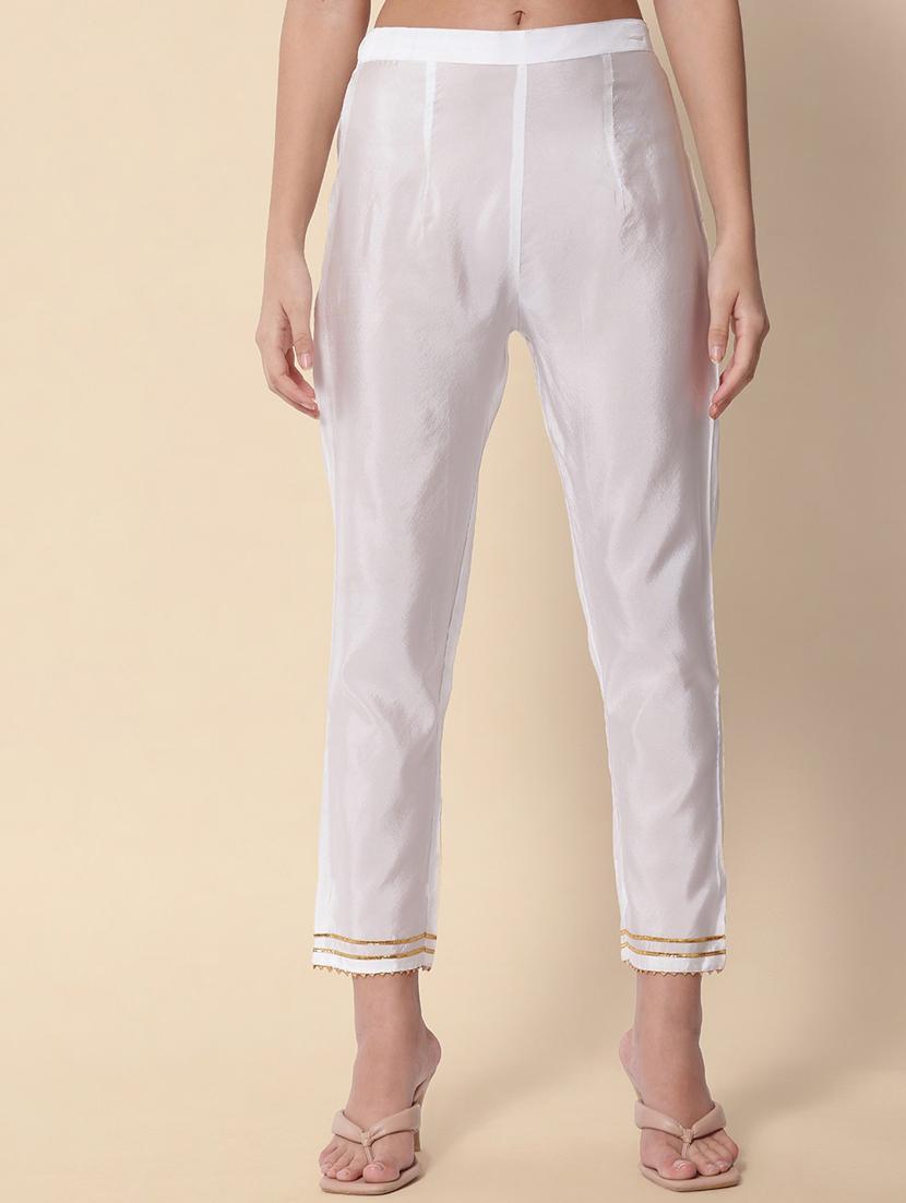 white kurta pant set with dupatta - 20194441 - Standard Image - 2