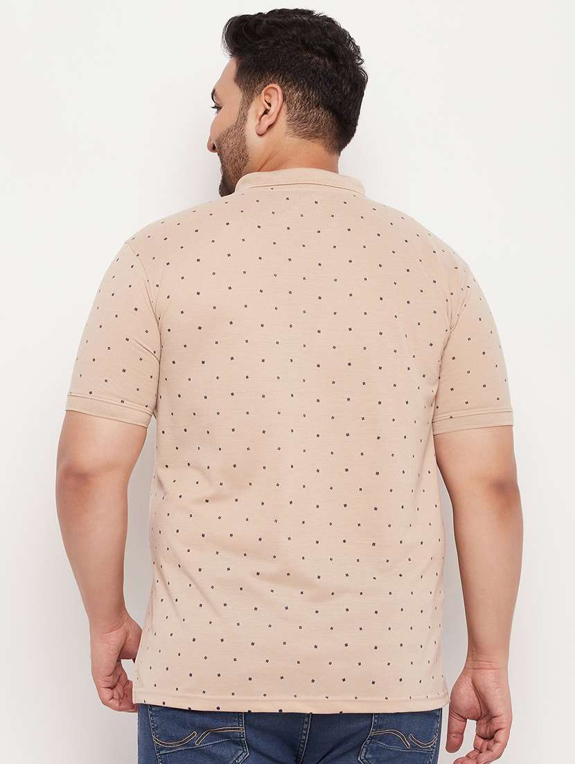 polo neck printed polo t-shirt - 20195406 -  Standard Image - 2