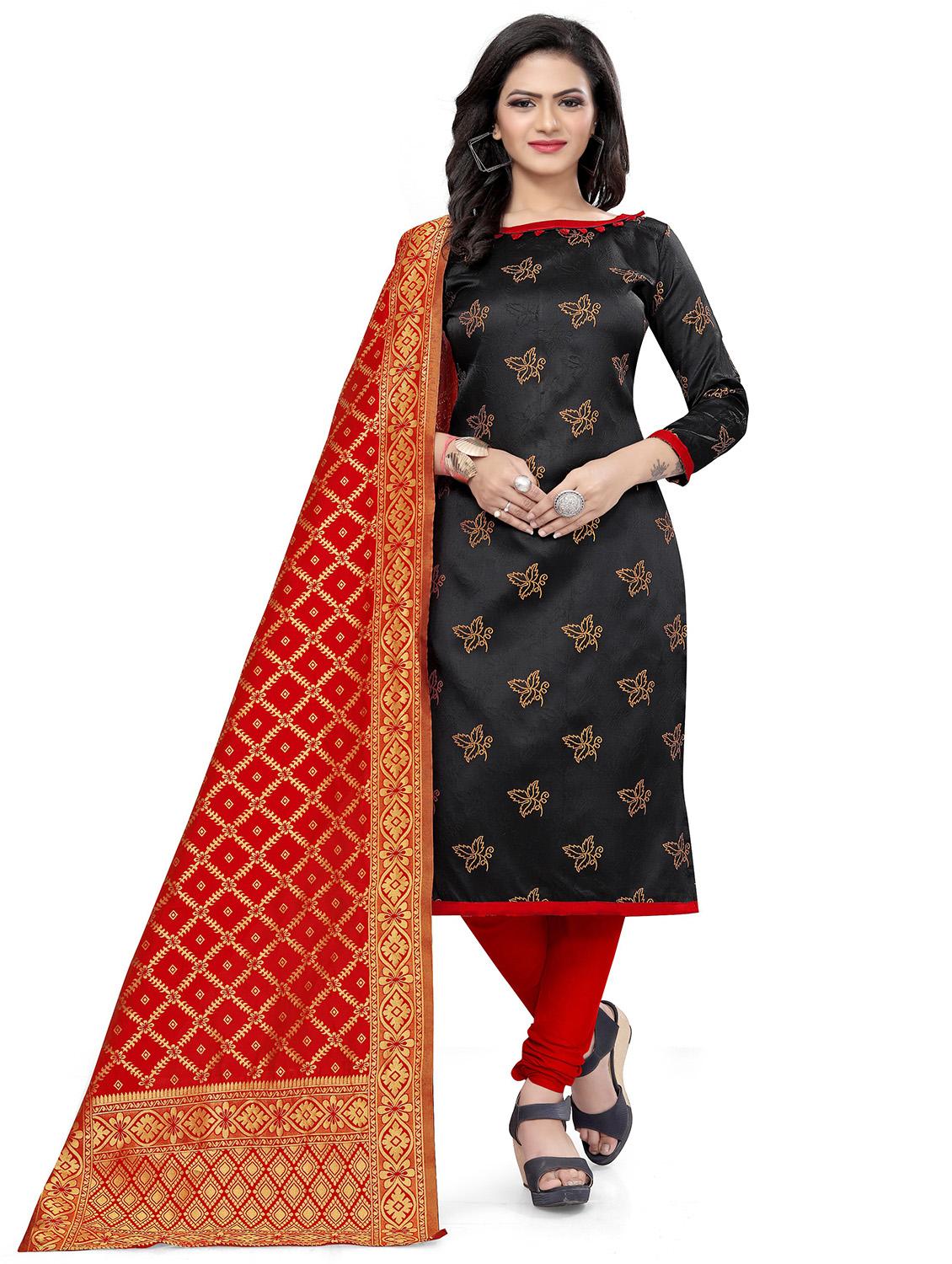 self design unstitched suit set - 20196202 - Zoom Image - 0