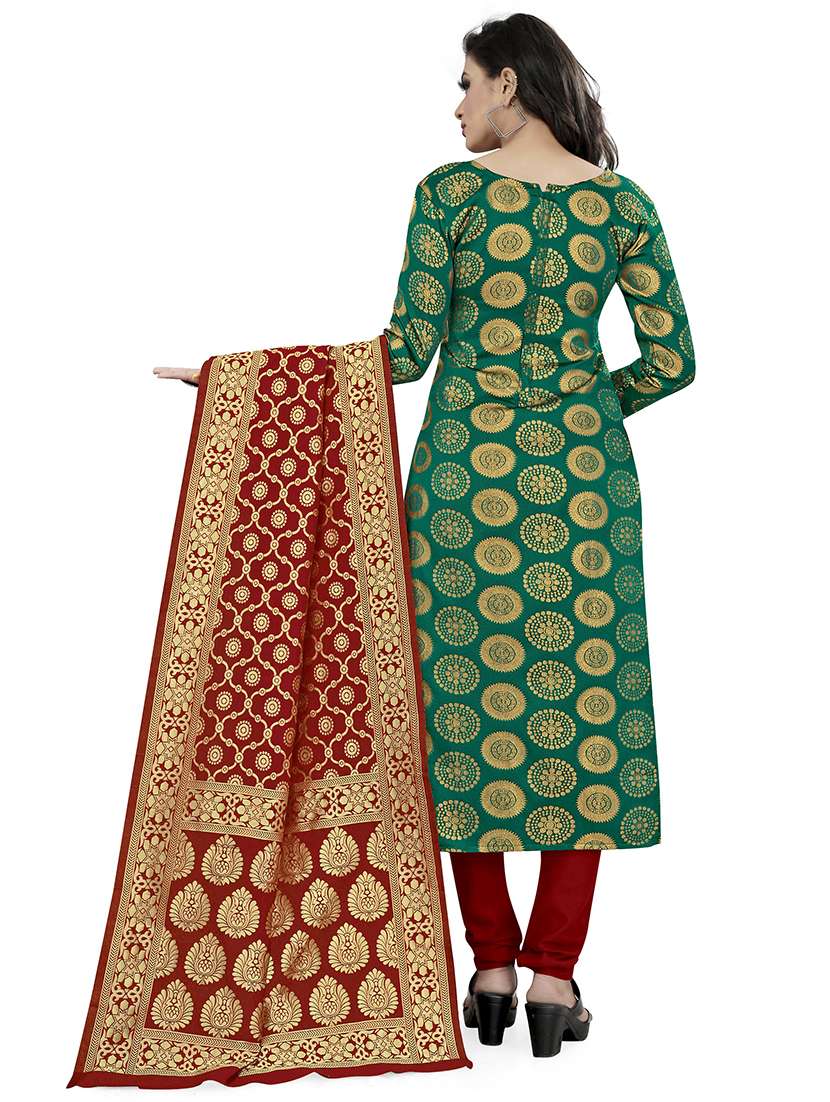 self design unstitched suit set - 20196283 - Standard Image - 2