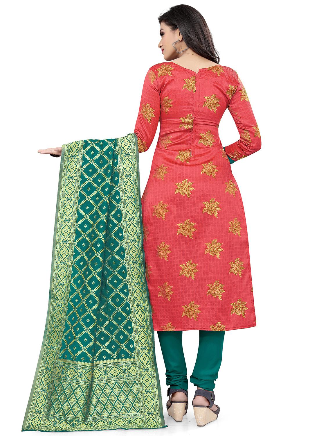 self design unstitched suit set - 20196365 - Standard Image - 2