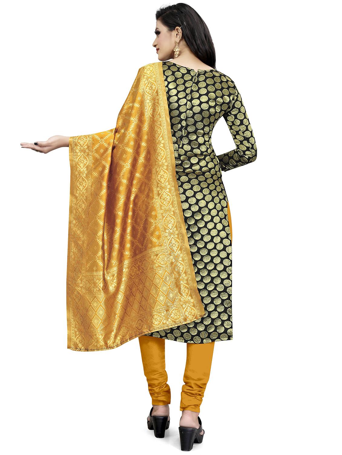 self design unstitched suit set - 20196371 - Standard Image - 2