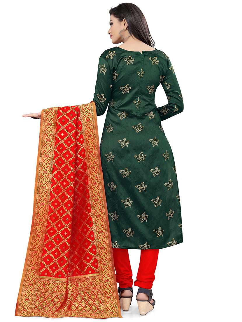 self design unstitched suit set - 20196437 - Standard Image - 2