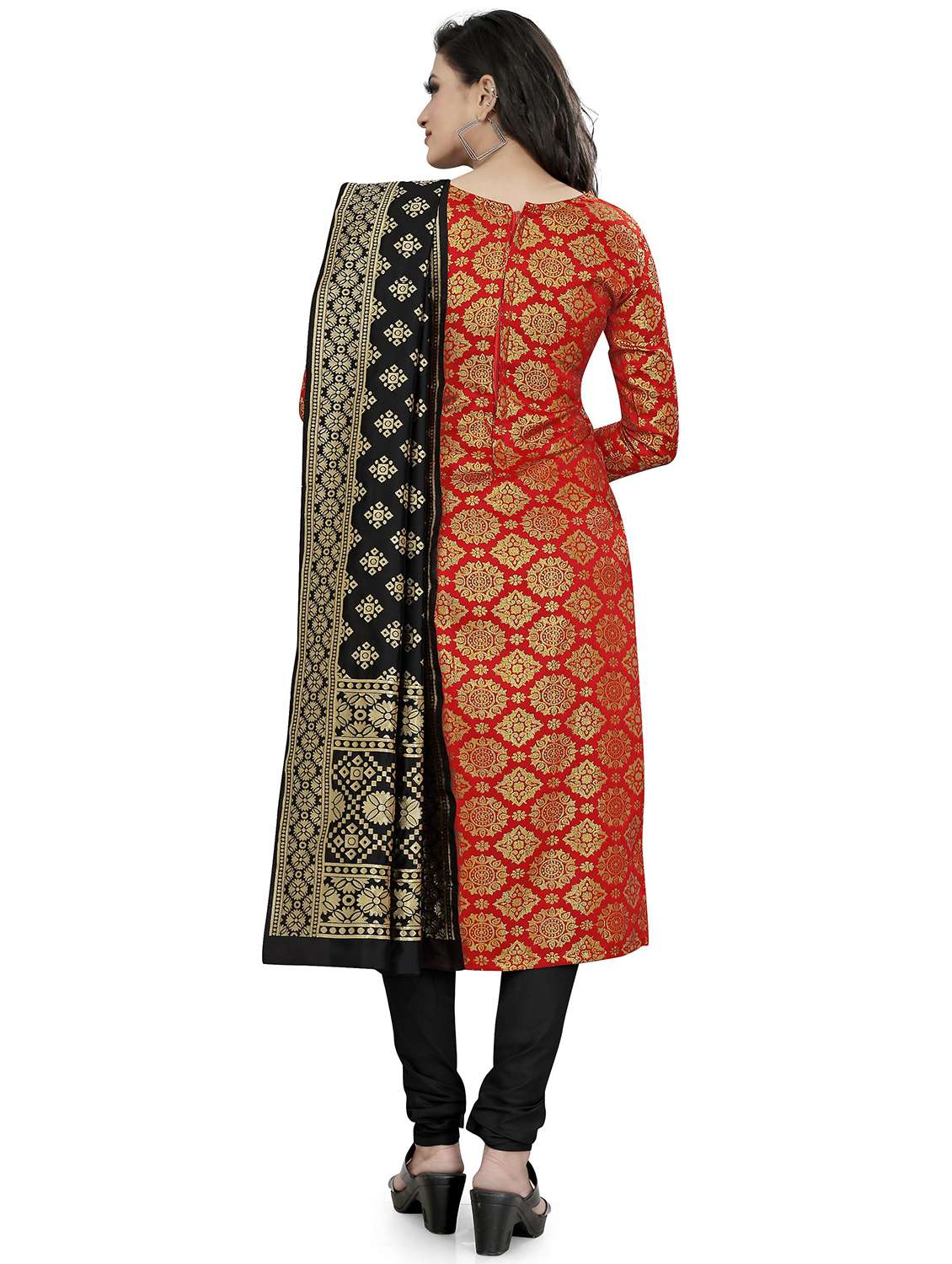 self design unstitched suit set  - 20196489 -  Standard Image - 2