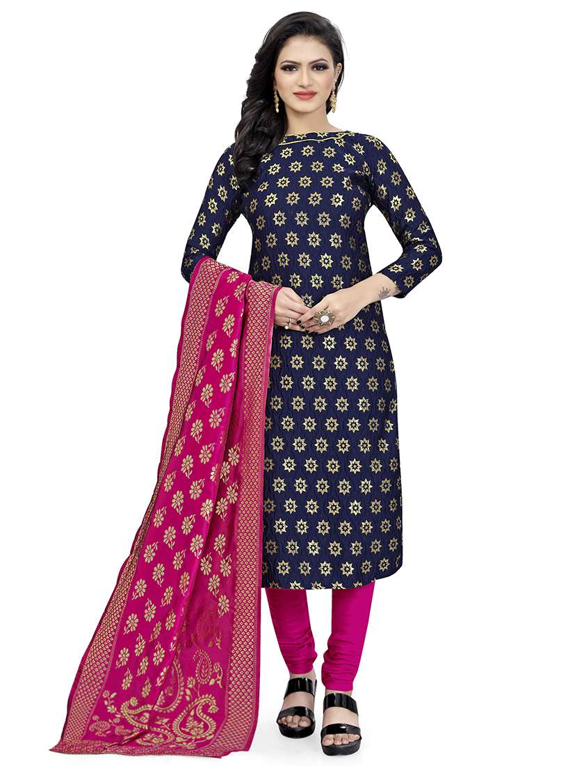 self design unstitched suit set  - 20196595 -  Zoom Image - 0