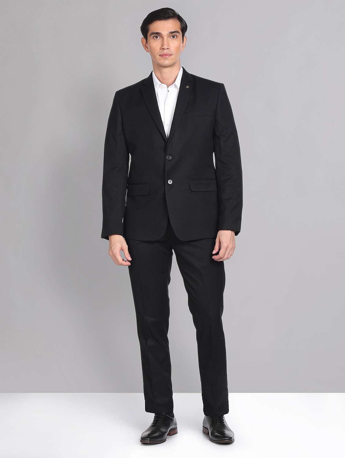 men's single breasted 2 piece suit set - 20196830 -  Standard Image - 2