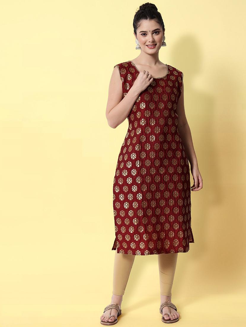 women's straight kurta - 20197185 - Zoom Image - 0