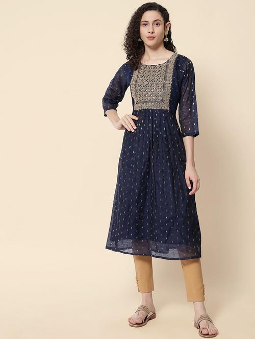 women's a-line kurta - 20197191 - Standard Image - 0