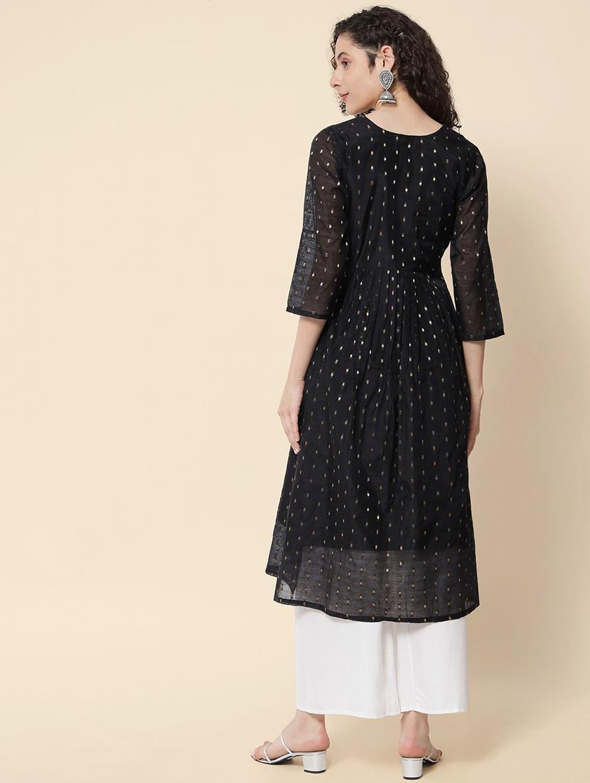 women's straight kurta - 20197192 - Standard Image - 2