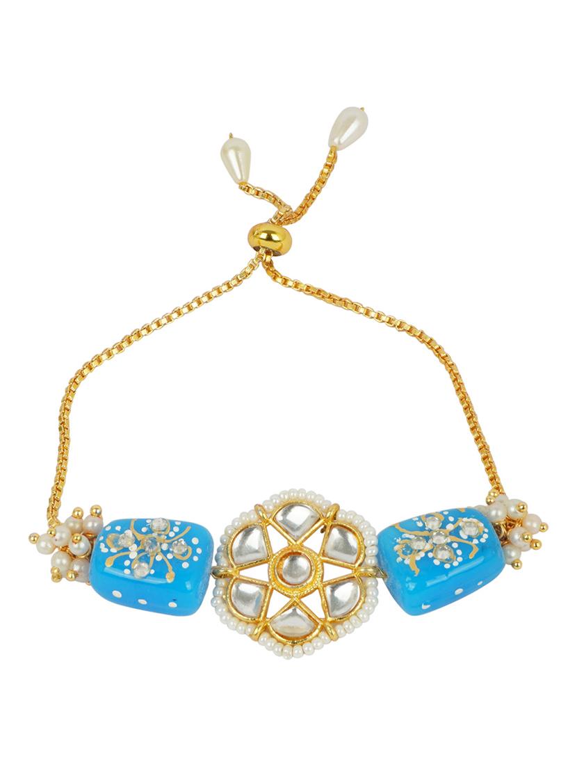 crazy corner set of 1 beads detailed rakhi combo - 20203534 - Standard Image - 2