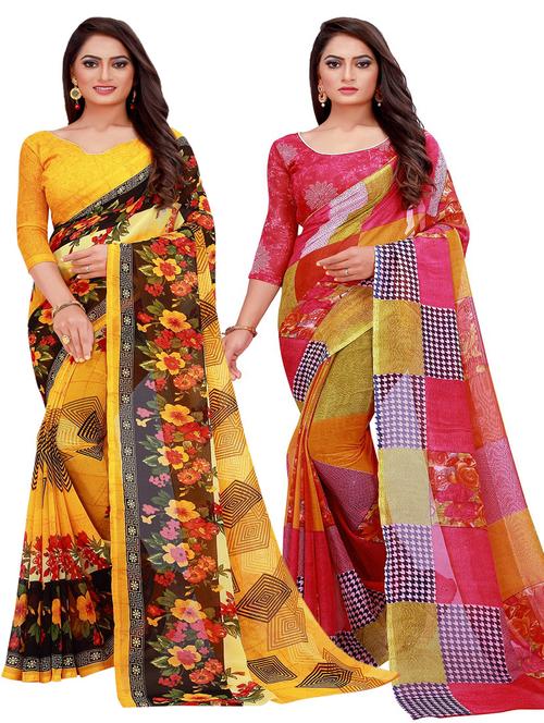 women's self design green colored saree with blouse - 20211185 - Standard Image - 0