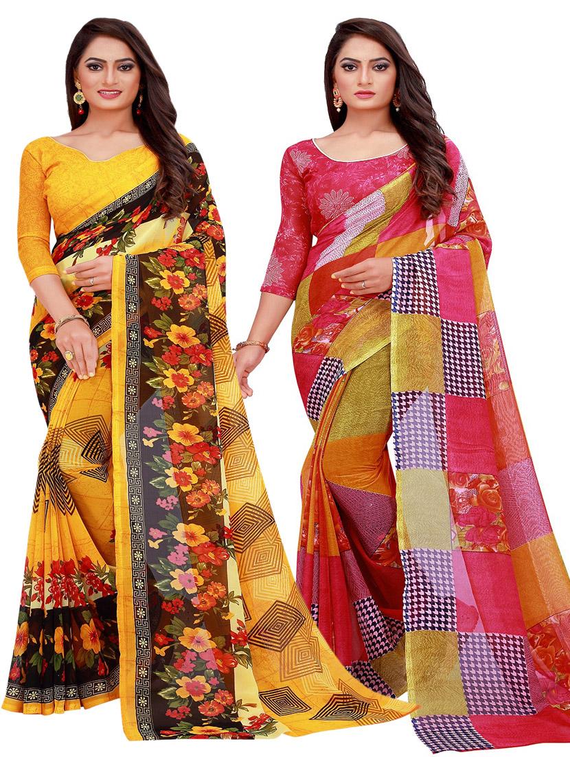 women's self design green colored saree with blouse - 20211185 - Zoom Image - 0