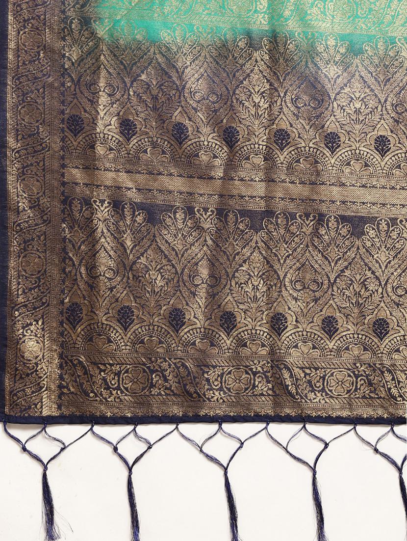 jacquard work kanjivaram saree - 20212080 - Standard Image - 2