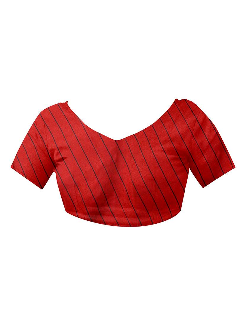 women's self design red colored saree - 20214242 -  Standard Image - 2