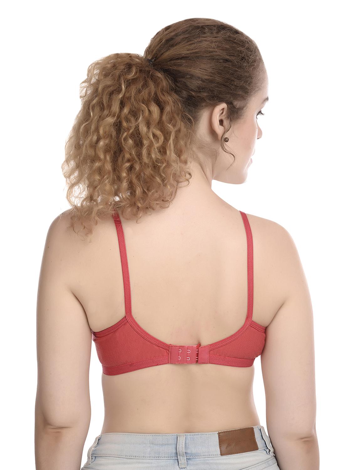 orange elastane sports bra - 20214671 - Standard Image - 2