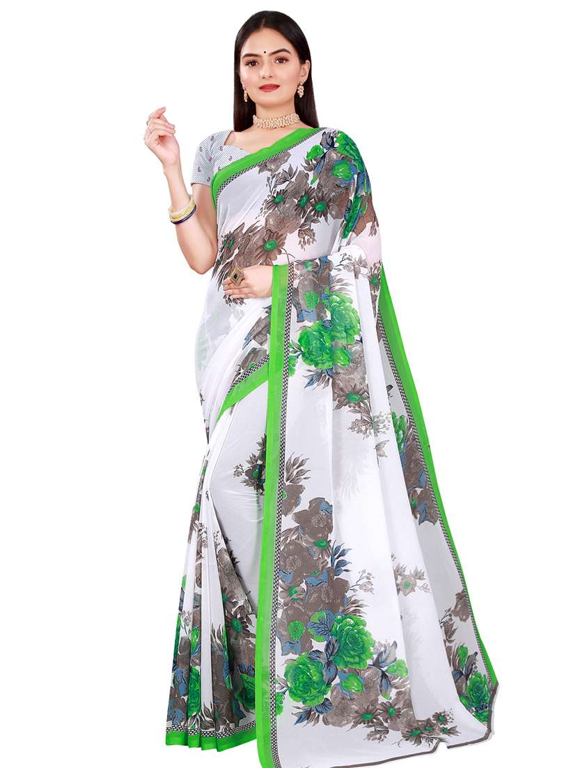 women's saree combo with blouse - 20217358 -  Standard Image - 2