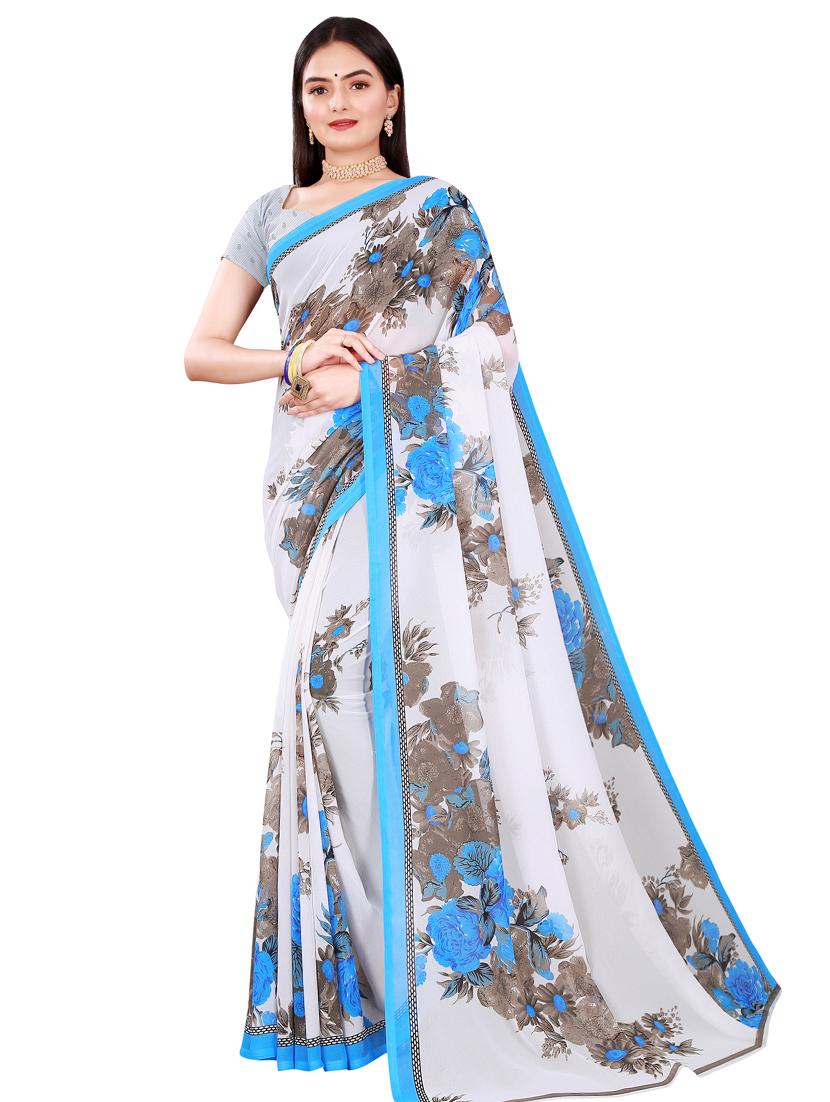 women's saree combo with blouse - 20218072 - Standard Image - 2