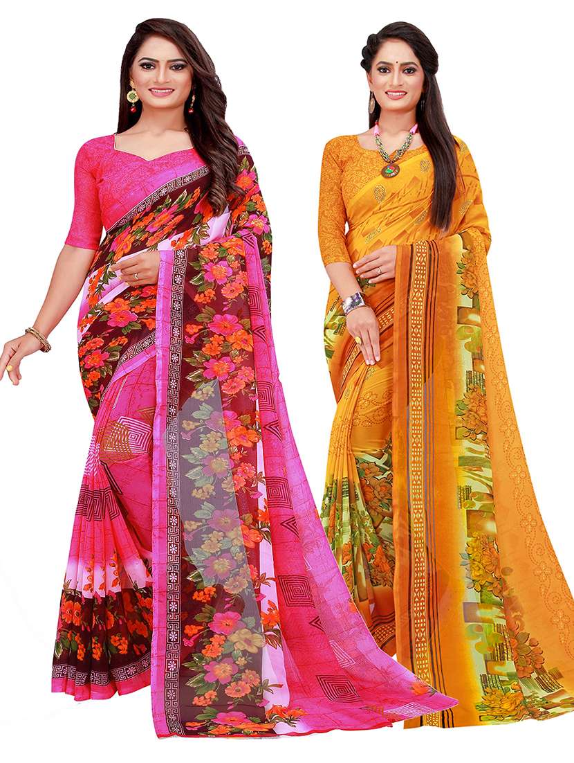 women's saree combo