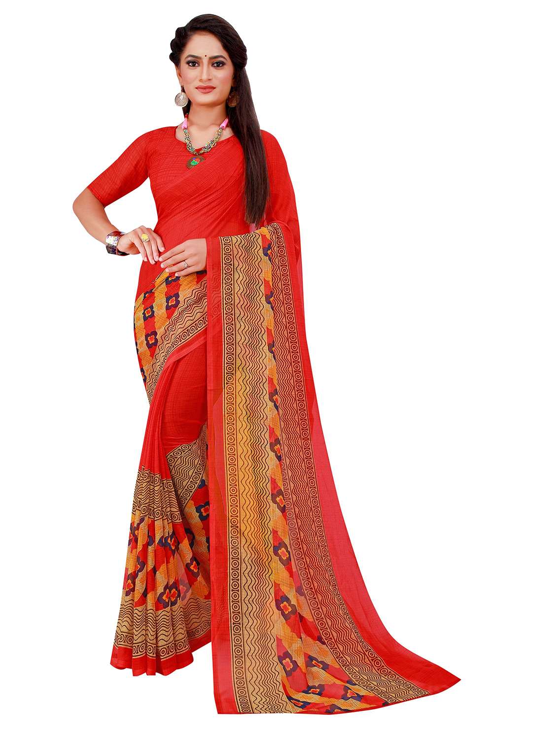 women's saree combo - 20218988 - Standard Image - 2